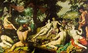 Cornelisz van Haarlem The Wedding of Peleus and Thetis Spain oil painting artist